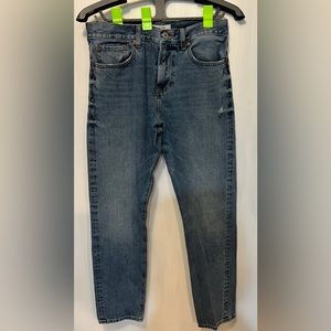 Pacsun Men’s size 31 x 32 Slim taper blue jeans slightly distressed